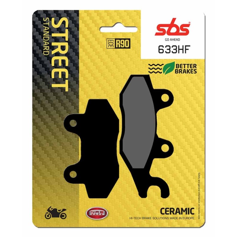 Pastilla de freno SBS P633-HF