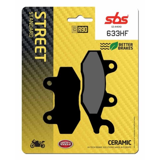 Pastilla de freno SBS P633-HF