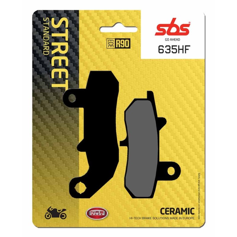Pastilla de freno SBS P635-HF