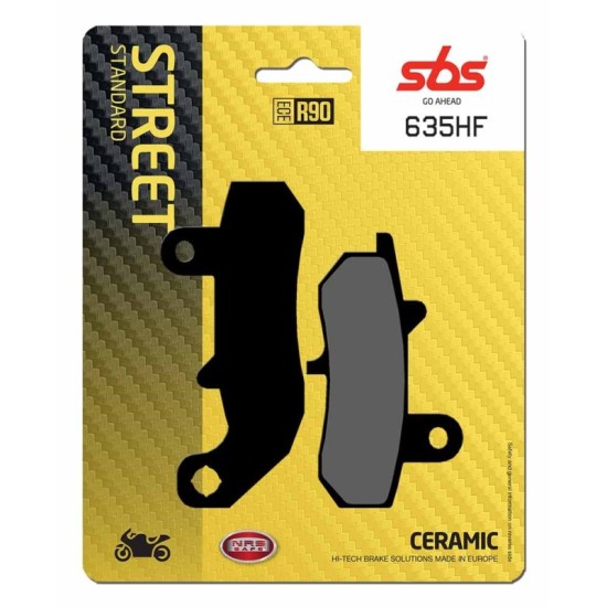 Pastilla de freno SBS P635-HF