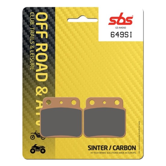 Pastilla de freno SBS P649-SI