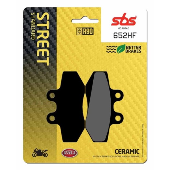 Pastilla de freno SBS P652-HF