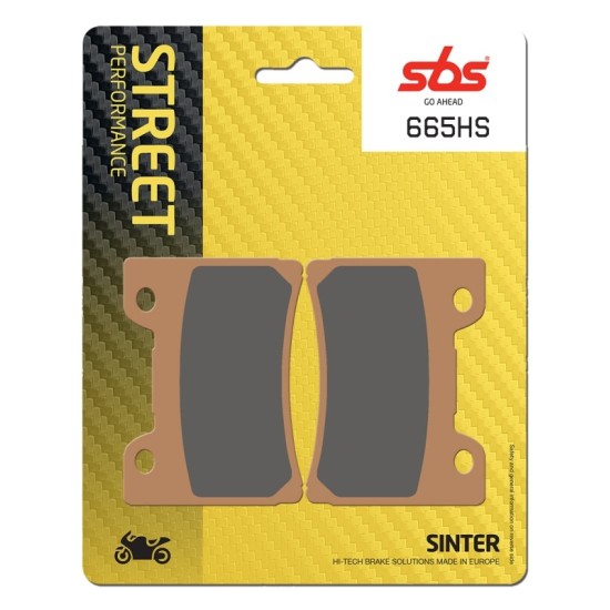 Pastilla de freno SBS P665-HS