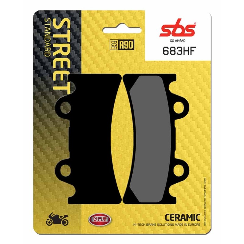 Pastilla de freno SBS P683-HF