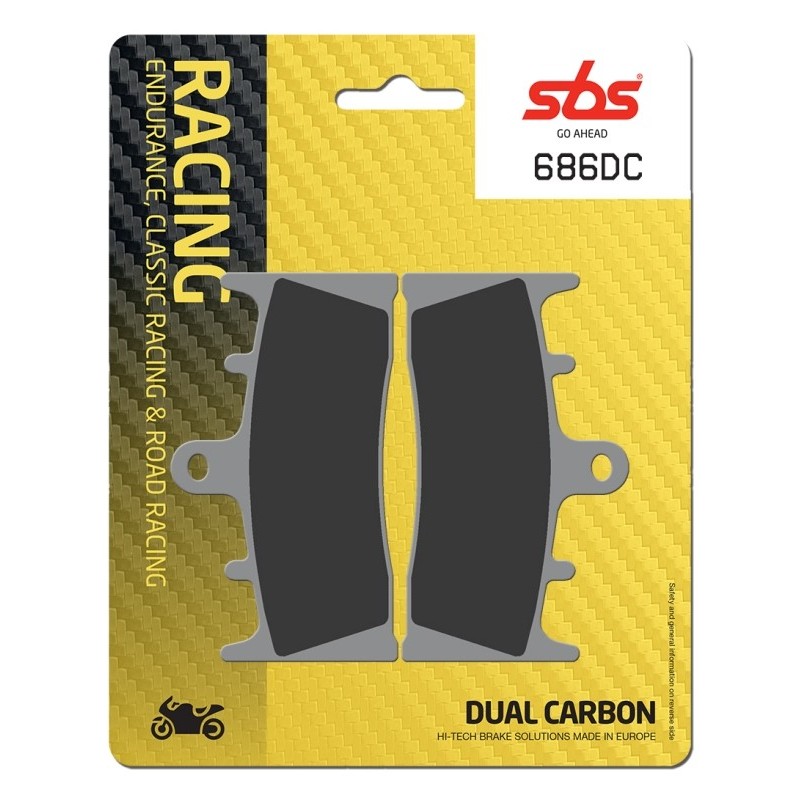 Pastilla de freno SBS P686-DC