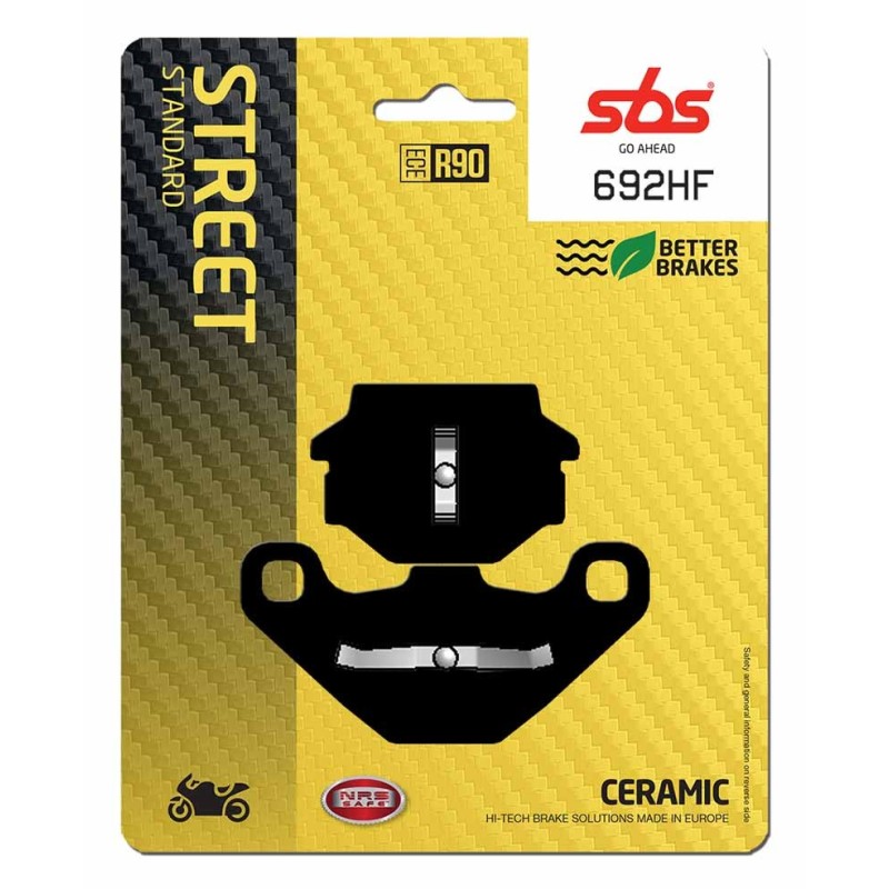 Pastilla de freno SBS P692-HF