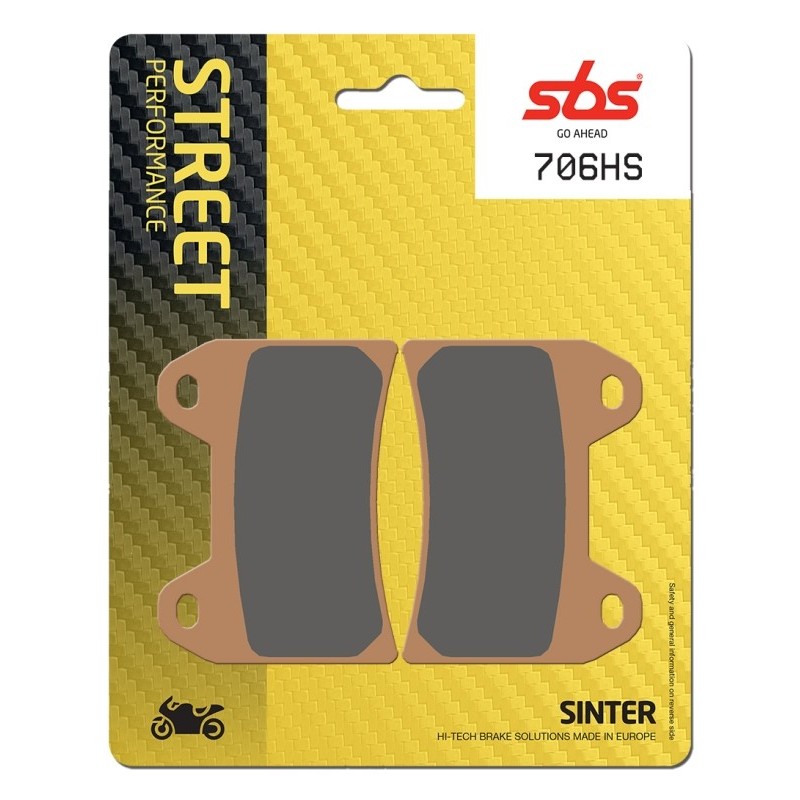 Pastilla de freno SBS P706-HS