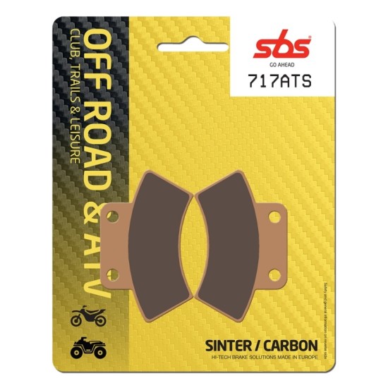 Pastilla de freno SBS P717-ATS