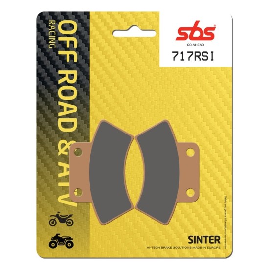 Pastilla de freno SBS P717-RSI