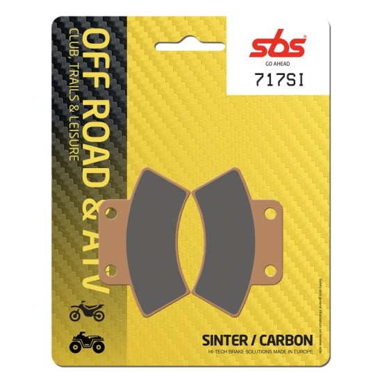Pastilla de freno SBS P717-SI