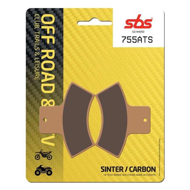 Pastilla de freno SBS P755-ATS