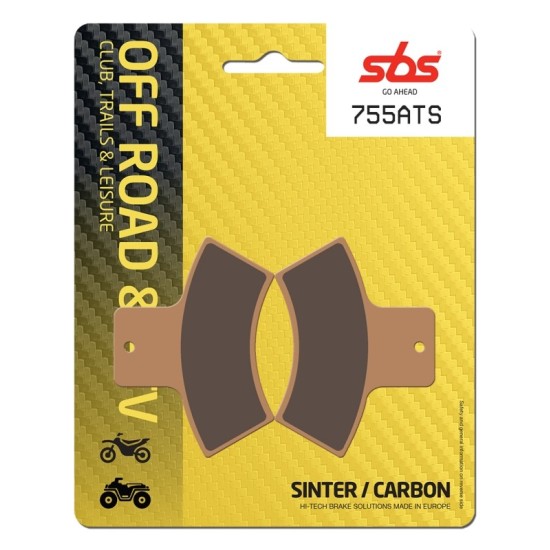Pastilla de freno SBS P755-ATS