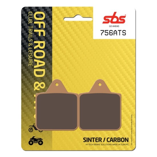 Pastilla de freno SBS P756-ATS