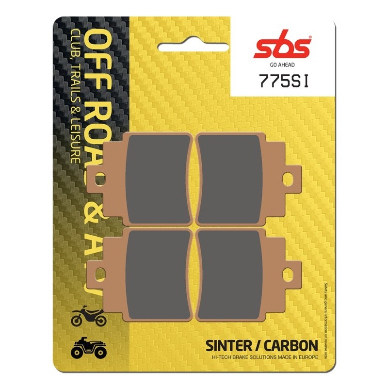 Pastilla de freno SBS P775-SI