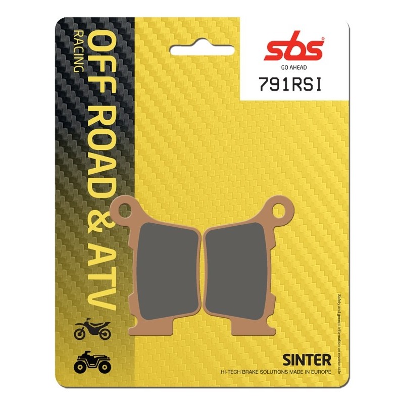 Pastilla de freno SBS P791-RSI