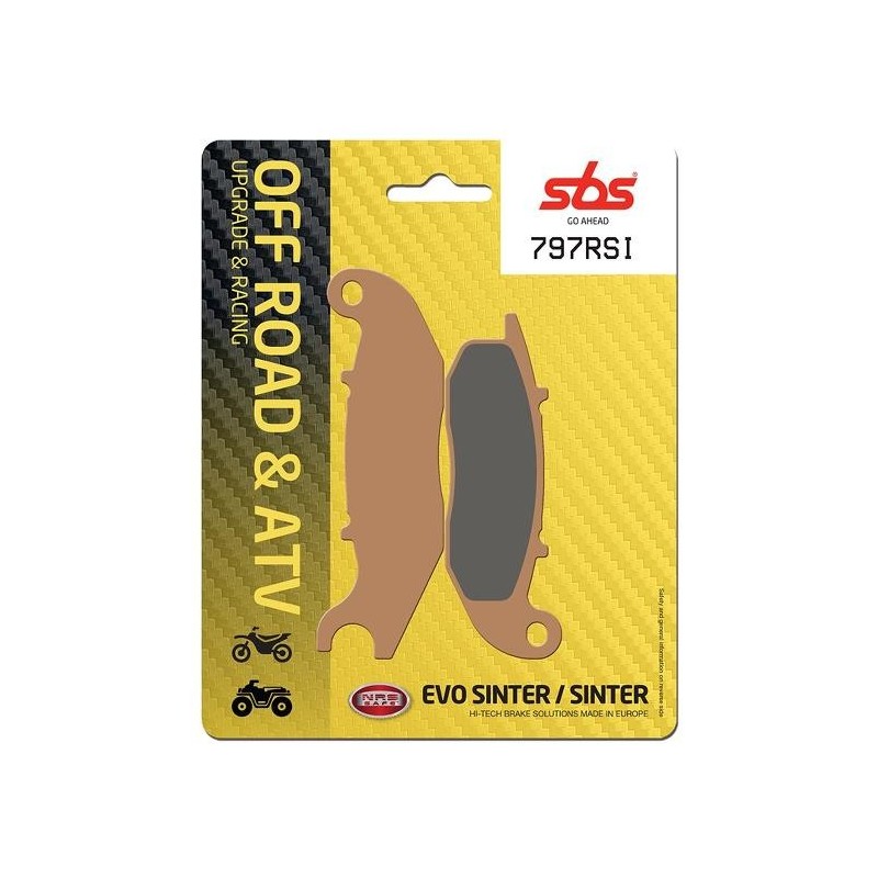 Pastilla de freno SBS P797-RSI