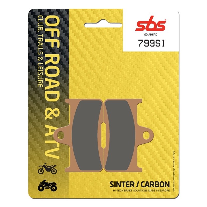Pastilla de freno SBS P799-SI