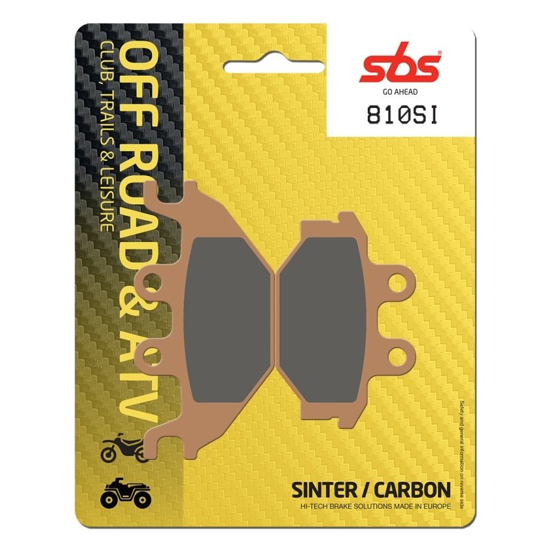Pastilla de freno SBS P810-SI