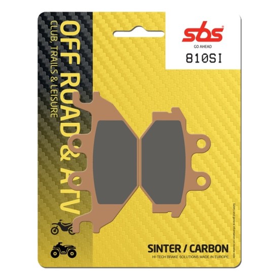 Pastilla de freno SBS P810-SI