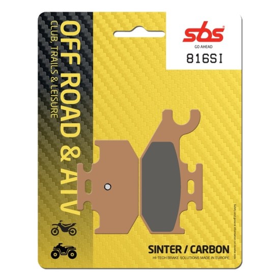 Pastilla de freno SBS P816-SI