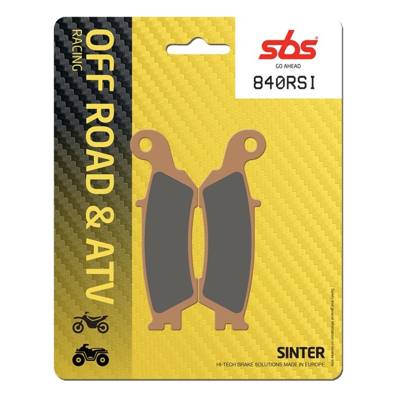 Pastilla de freno SBS P840-RSI