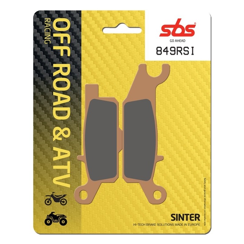 Pastilla de freno SBS P849-RSI