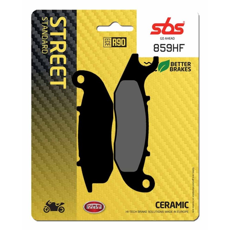 Pastilla de freno SBS P859-HF