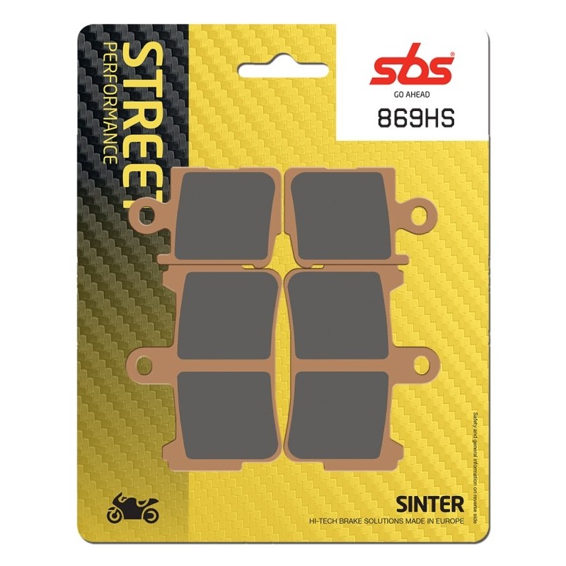 Pastilla de freno SBS P869-HS