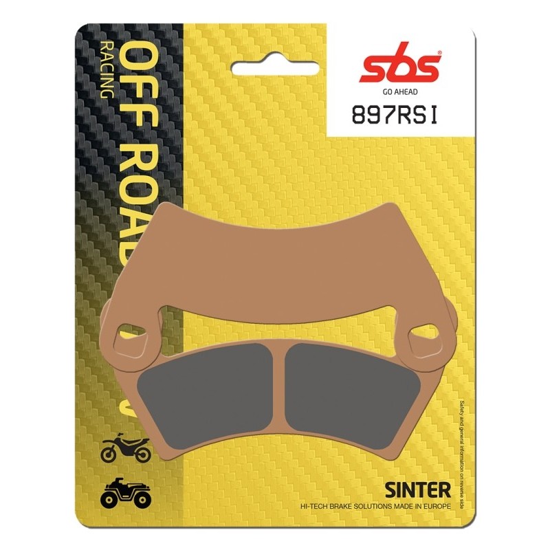 Pastilla de freno SBS P897-RSI