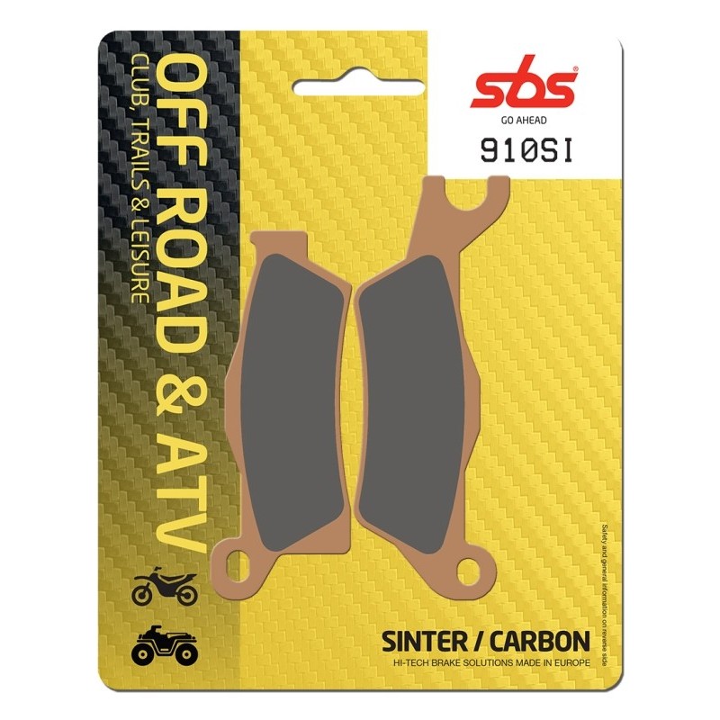 Pastilla de freno SBS P910-SI