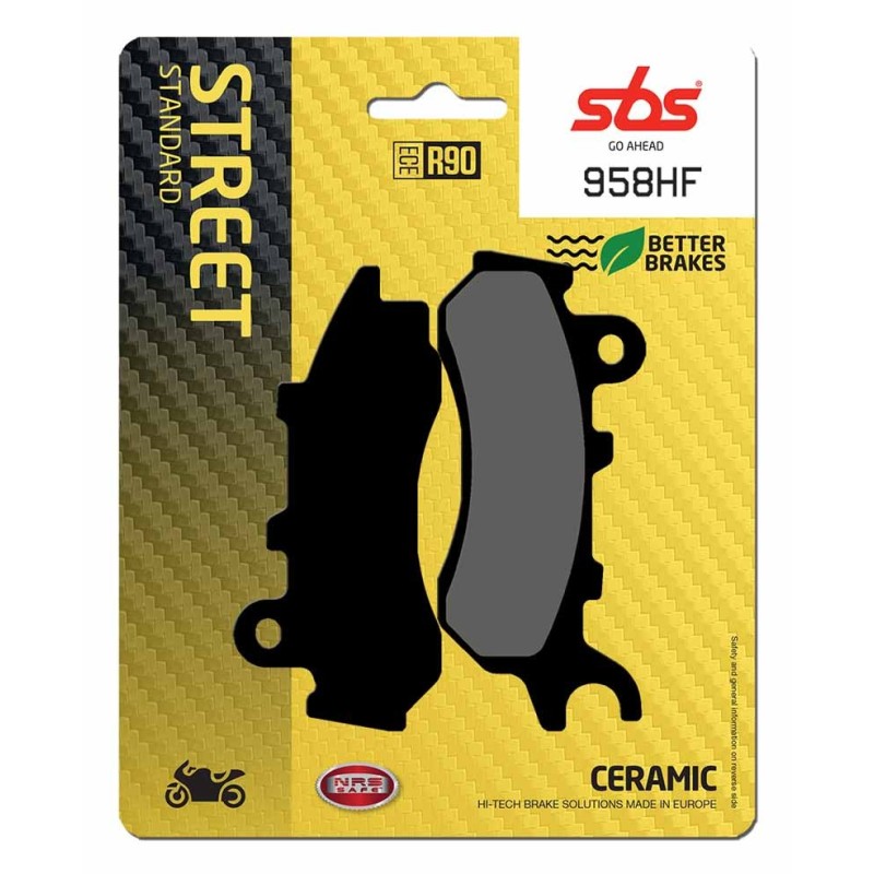 Pastilla de freno SBS P958-HF