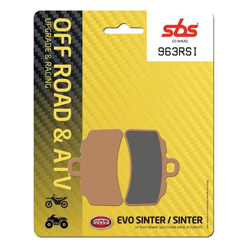 Pastilla de freno SBS P963-RSI