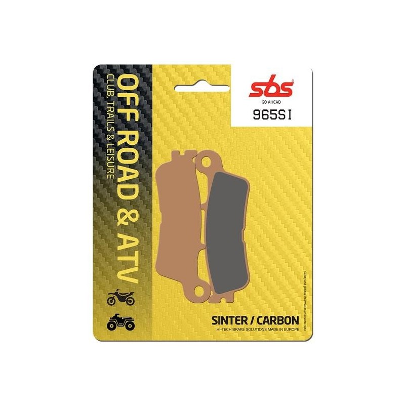 Pastilla de freno SBS P965-SI