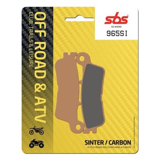 Pastilla de freno SBS P965-SI