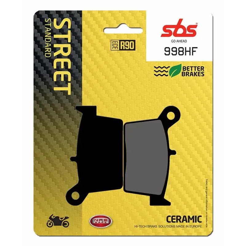 Pastilla de freno SBS P998-HF