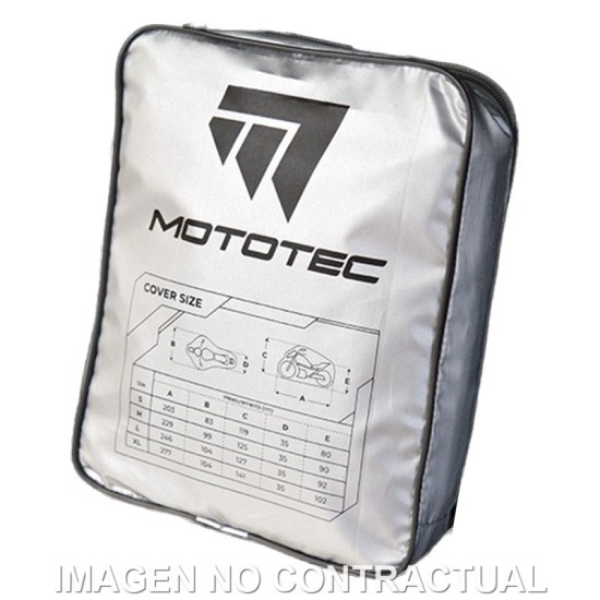 Funda protectora de moto Mototec