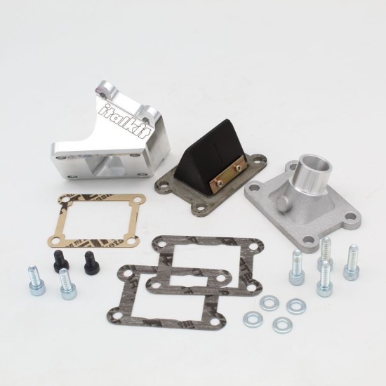Tobera y caja de laminas italkit Derbi Variant 24mm