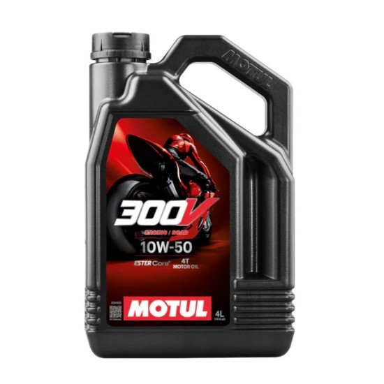 Aceite de motor Motul 300v 10W50 4L Factory Line