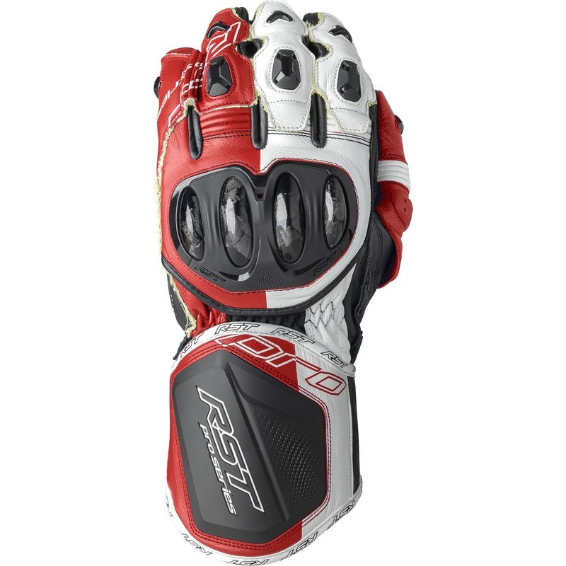 Guantes RST Pro series GP D3O Rojo/ Blanco
