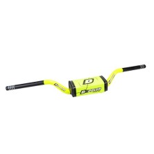 Manillar 28.6mm aluminio amarillo fluor Doppler