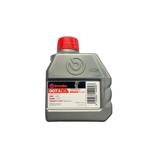 Liquido de frenos Dot 4 L.V. 250 ml