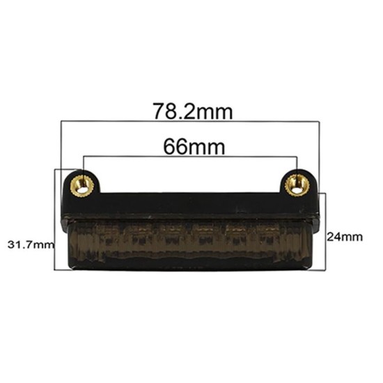Lus trasera universal led Homologada