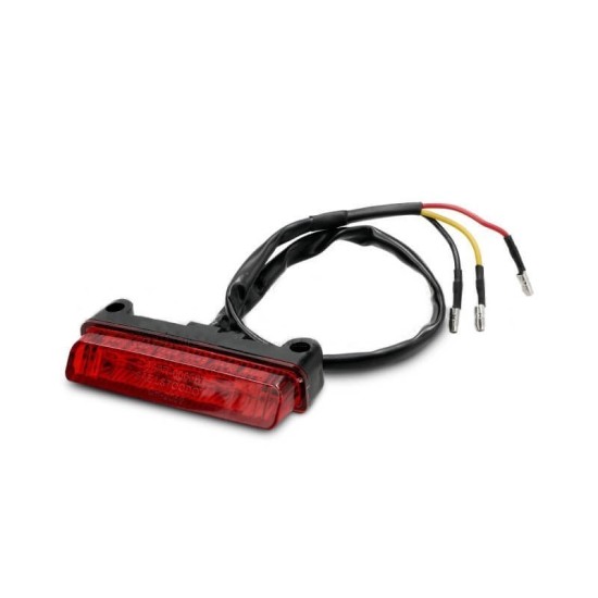 Piloto trasero negro mini led 7X1cm universal AllPro
