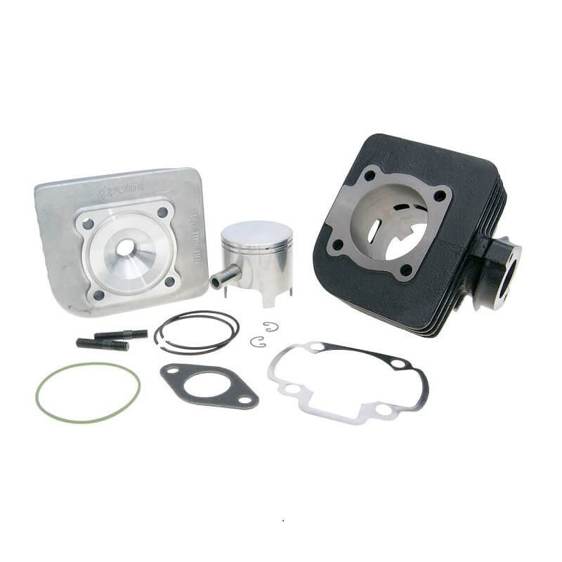 Piston 50cc Morini AC : Pièce De Remplacement Pour Cylindre D'origine, Avec Segments Et Axe