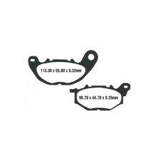 Pastillas de freno delanteras carbono Yamaha X-Max 125/300 a partir 2018