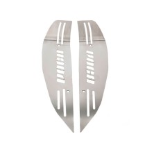 Suelo reposapies Voca Aerox/ Nitro hasta 2013 acero inox.