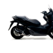 Escape Honda Forza 125 15- Urban Black Steel homologado Arrow