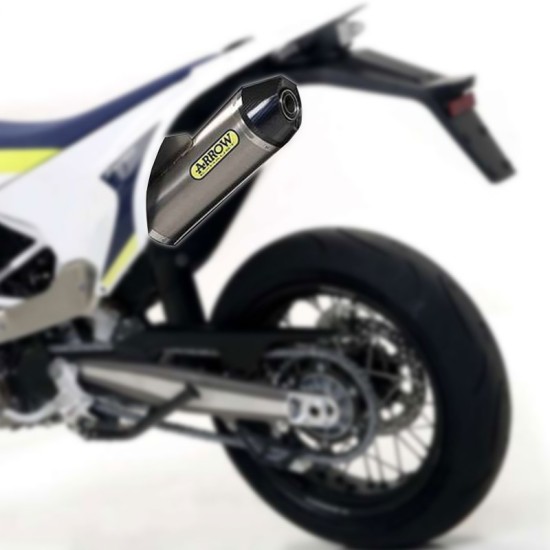 Silenciador escape homologado Race-Tech Titanio para Husqvarna 701 Enduro / Supermoto 17- Arrow