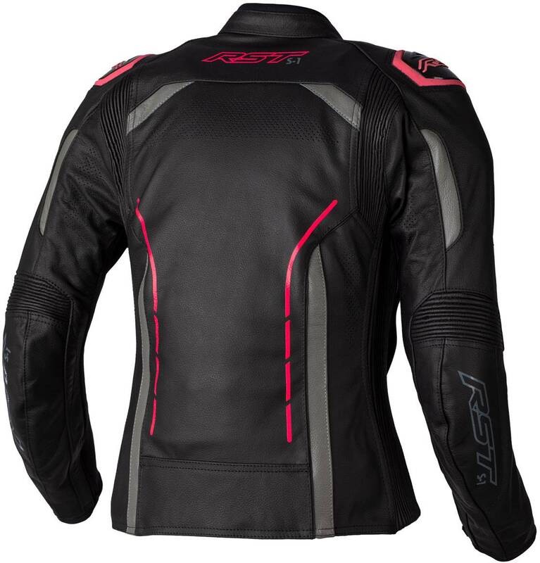 Chaqueta de Piel Mujer RST S-1 CE Rosa Flúor