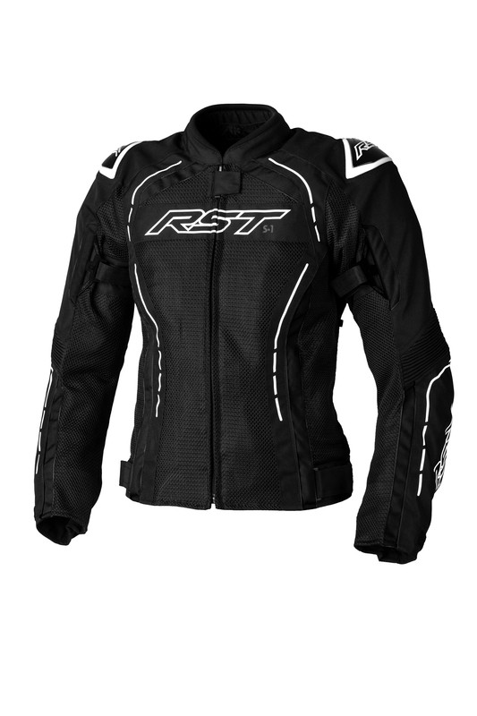 Chaqueta Textil Perforada Mujer RST S-1 MESH CE Blanco